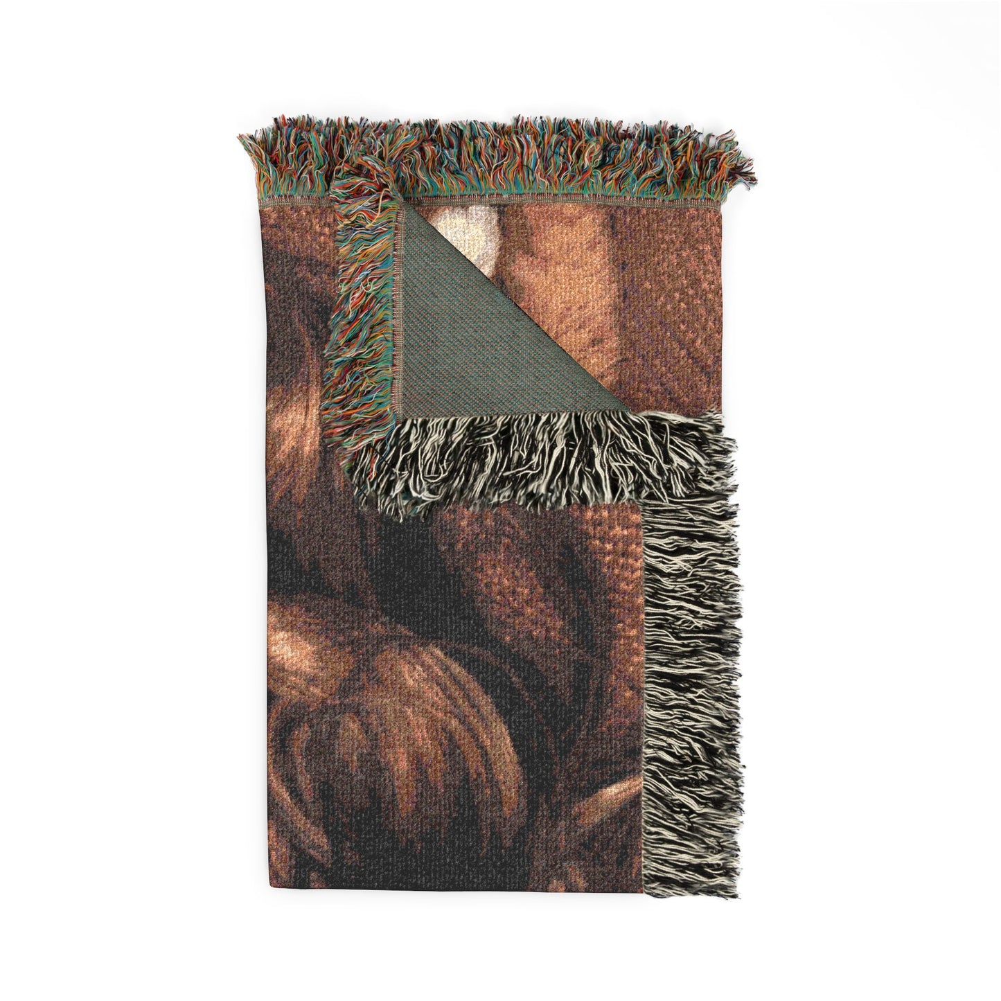 Woven Blanket — Custom Photo Portrait Throw Blanket