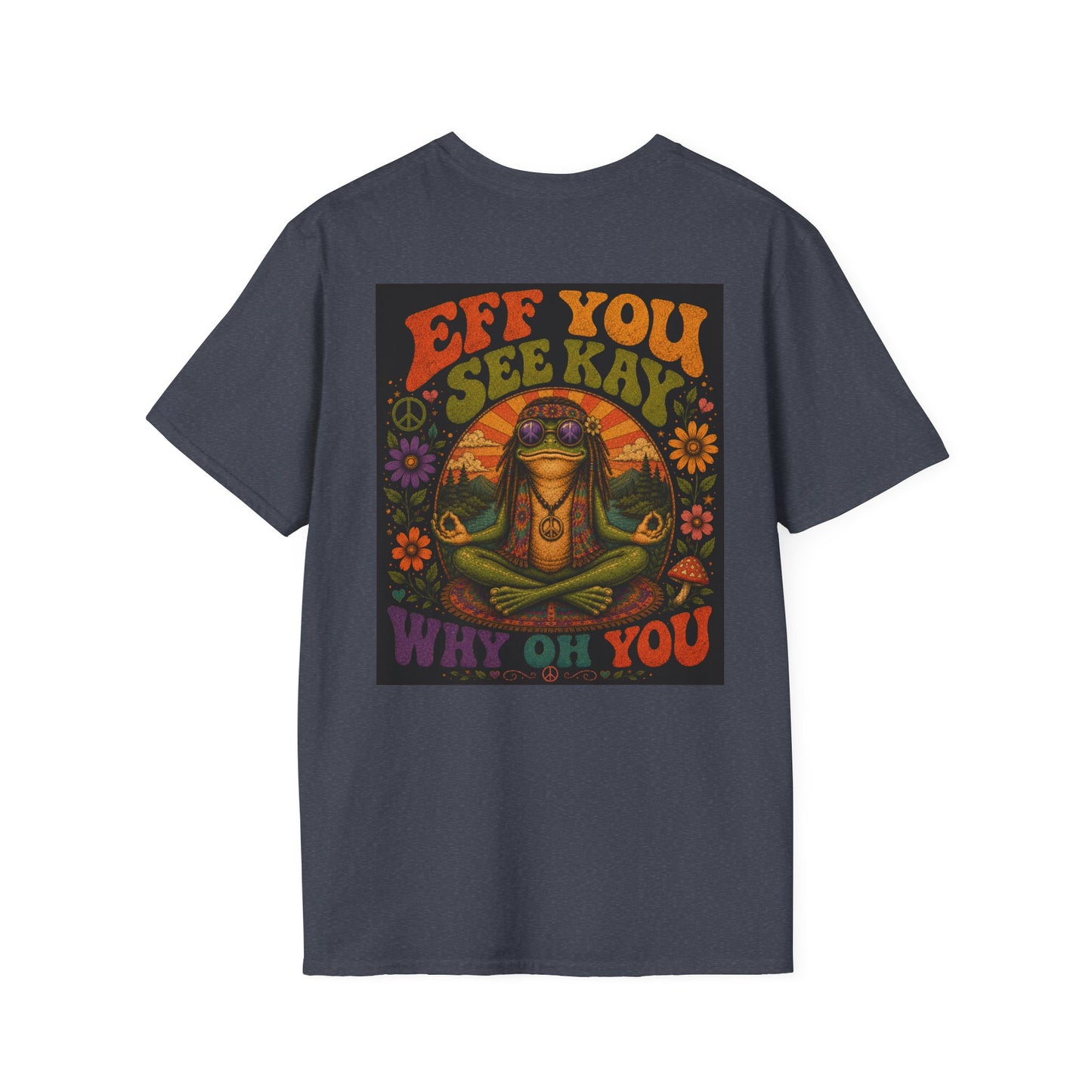Groovy 'Eff You See Kay' Retro Hippie T-Shirt