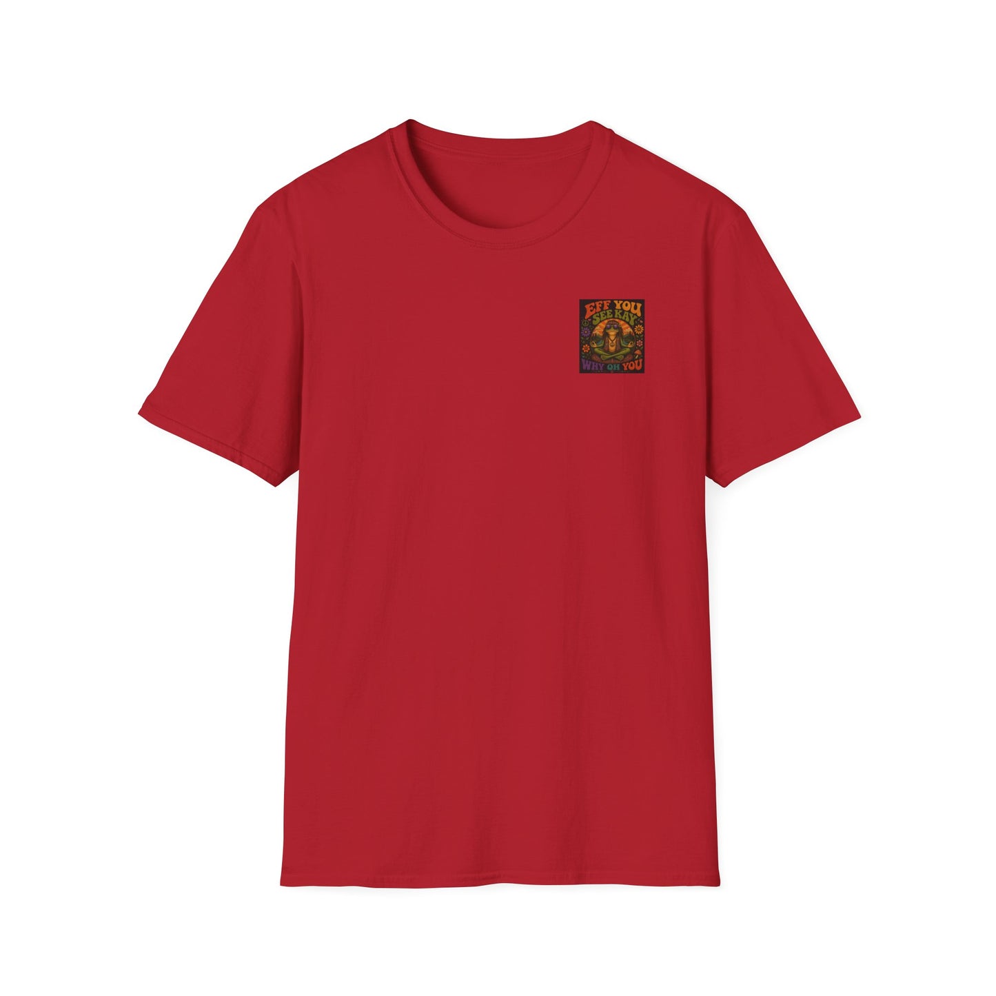 Groovy 'Eff You See Kay' Retro Hippie T-Shirt