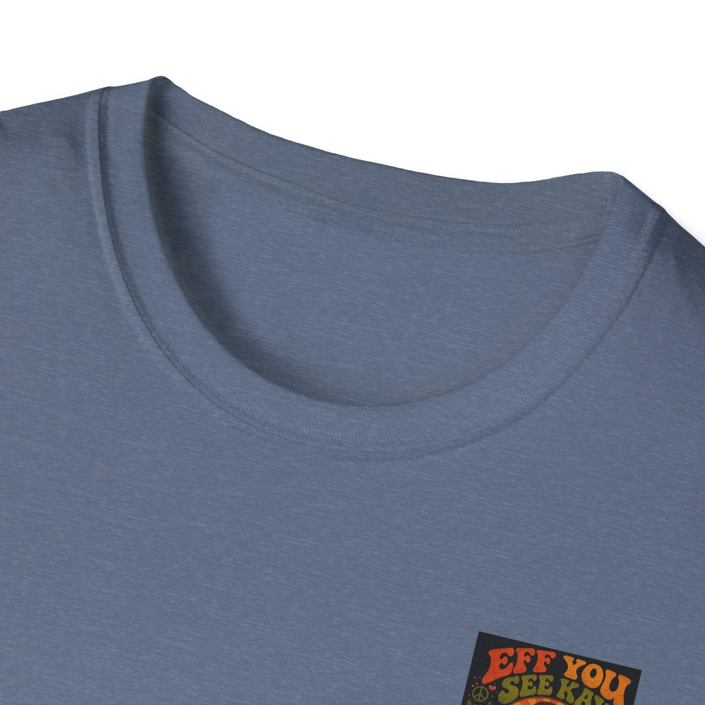Groovy 'Eff You See Kay' Retro Hippie T-Shirt