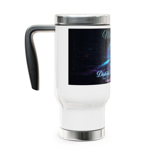 Personalized 14oz Stainless Steel Travel Mug with Handle