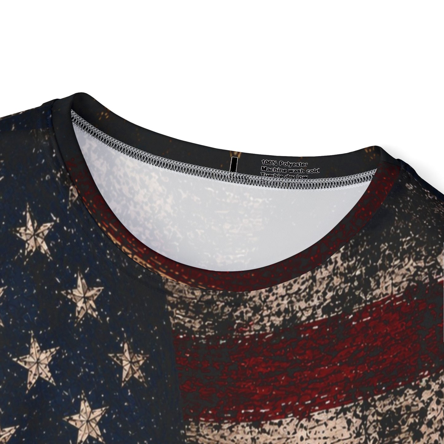 'Merica American Flag Sports Jersey – Patriotic All-Over Print Tee