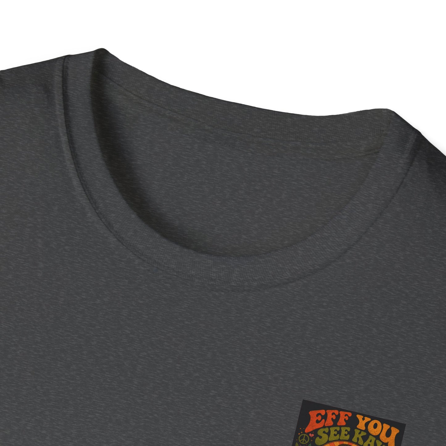 Groovy 'Eff You See Kay' Retro Hippie T-Shirt
