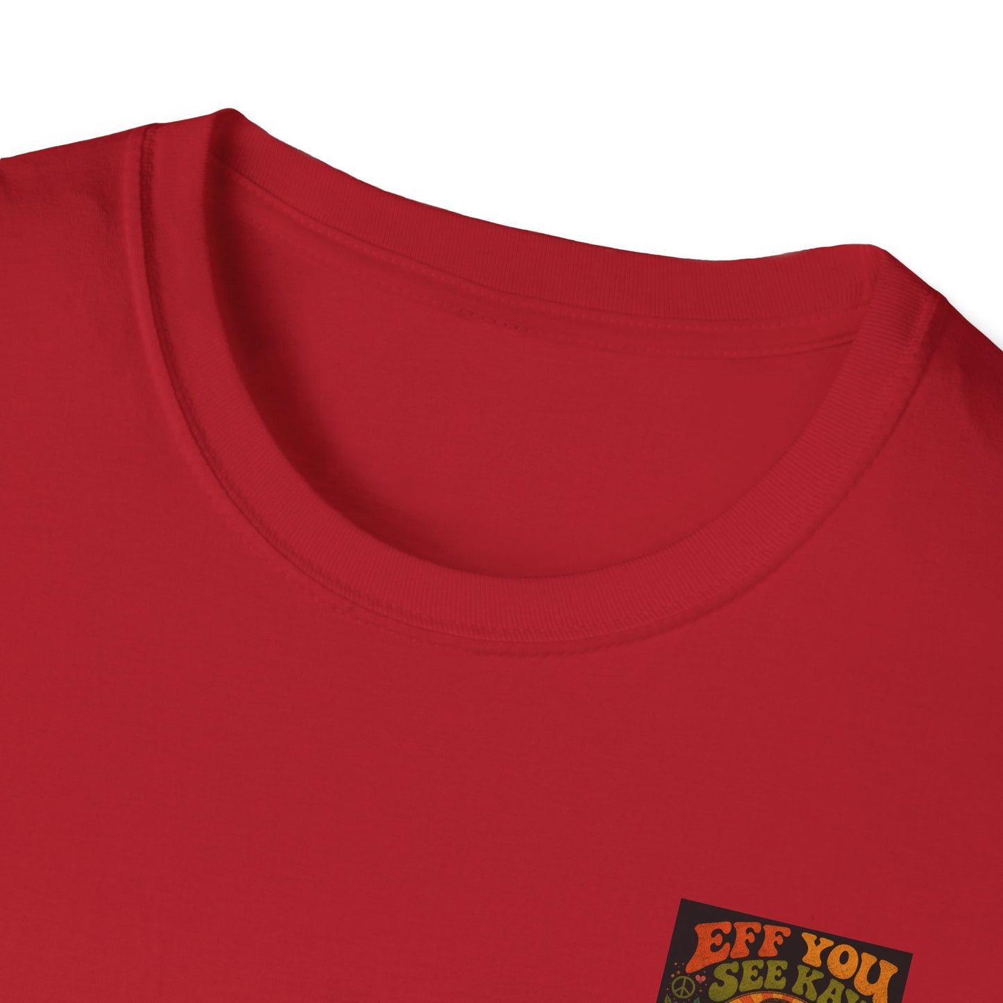 Groovy 'Eff You See Kay' Retro Hippie T-Shirt