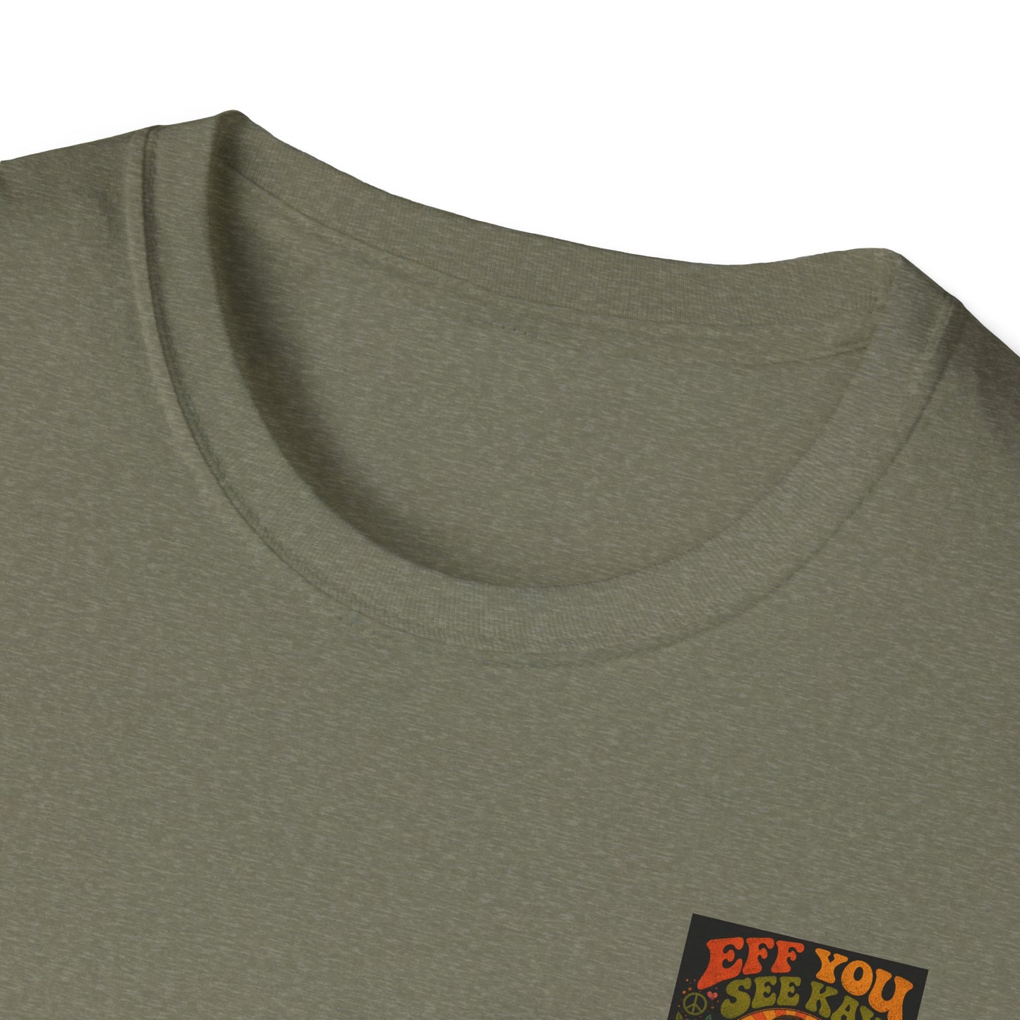 Groovy 'Eff You See Kay' Retro Hippie T-Shirt