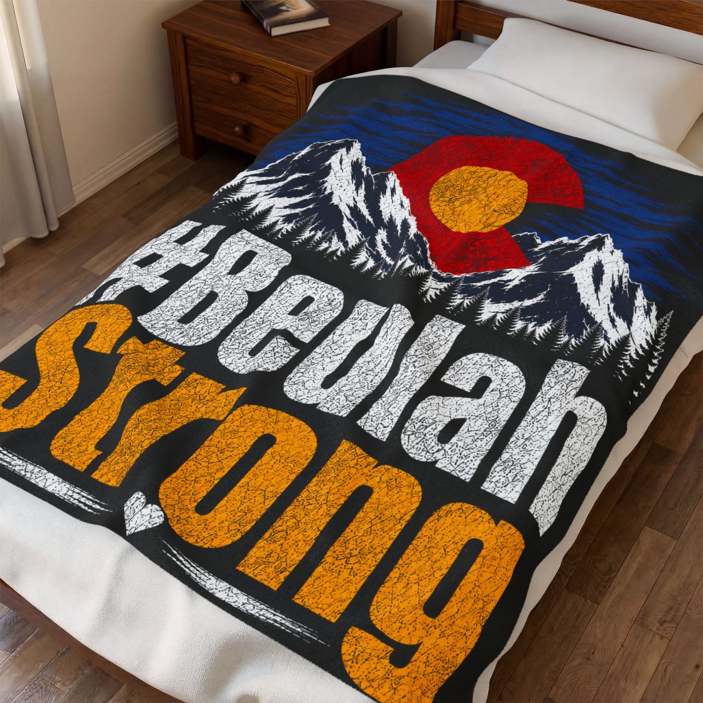 #ColoradoStrong #BeulahStrong Velveteen Plush Blanket