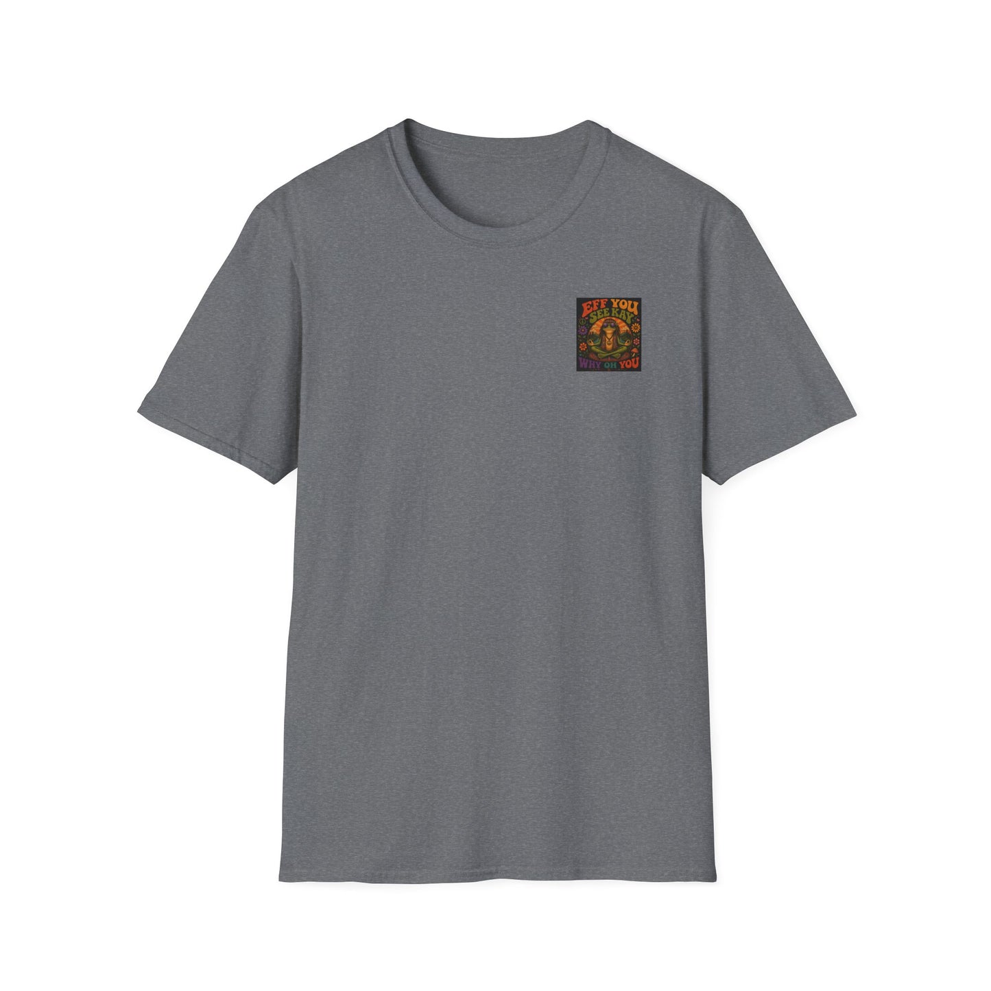 Groovy 'Eff You See Kay' Retro Hippie T-Shirt