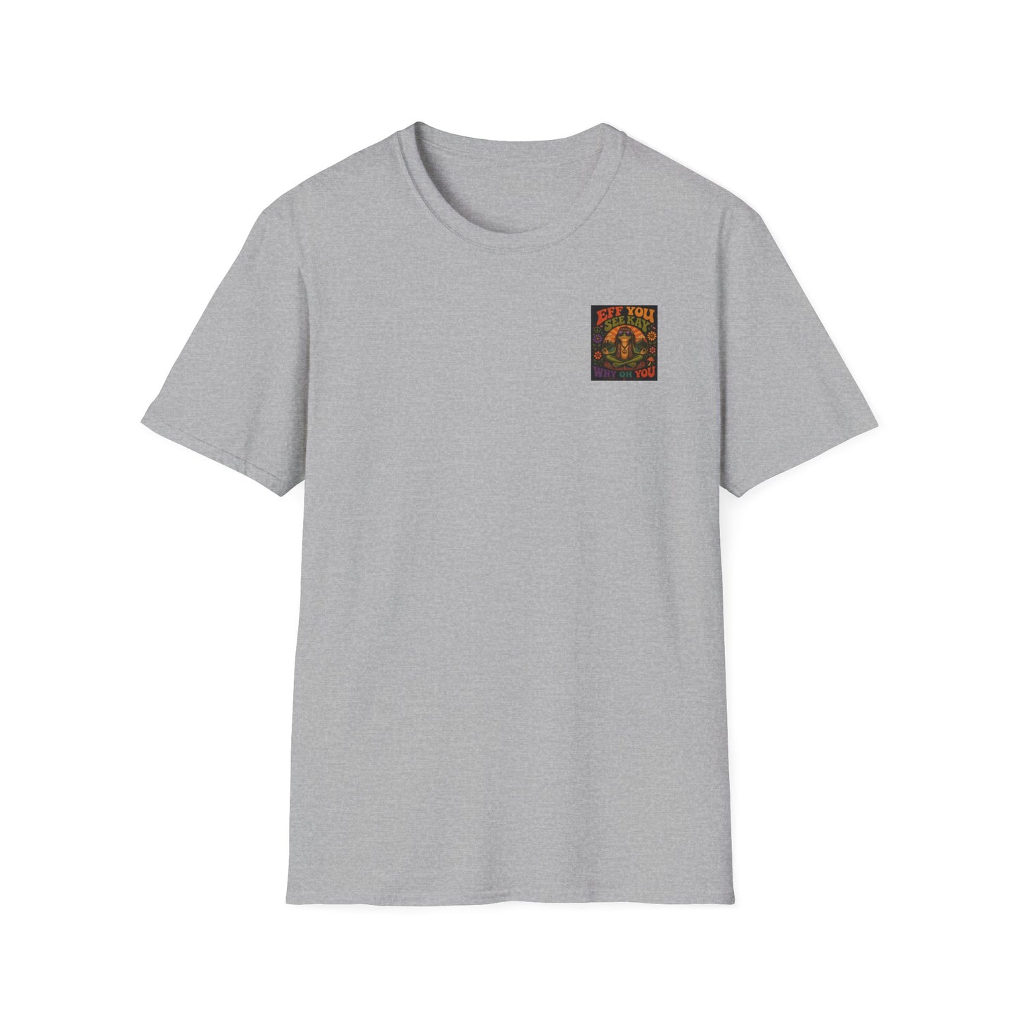 Groovy 'Eff You See Kay' Retro Hippie T-Shirt