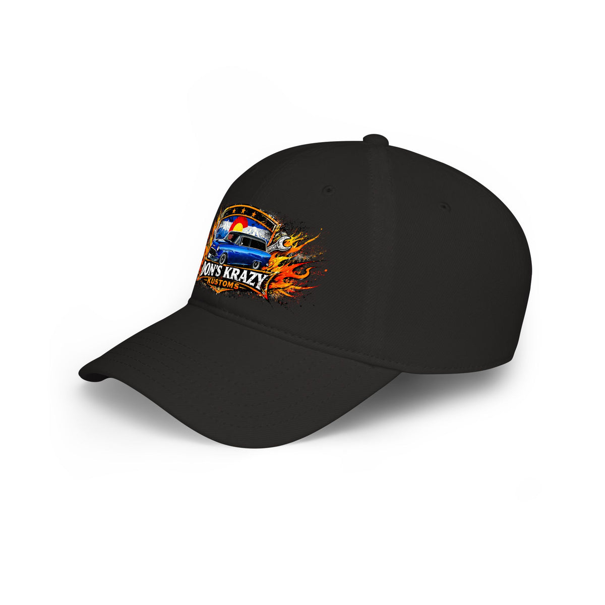 Copy of Don's Krazy Fishing Logo Cap — Low Profile Baseball Hat