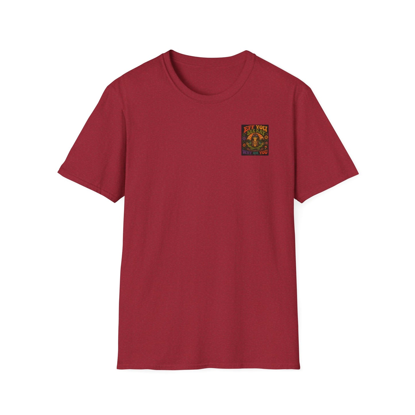 Groovy 'Eff You See Kay' Retro Hippie T-Shirt