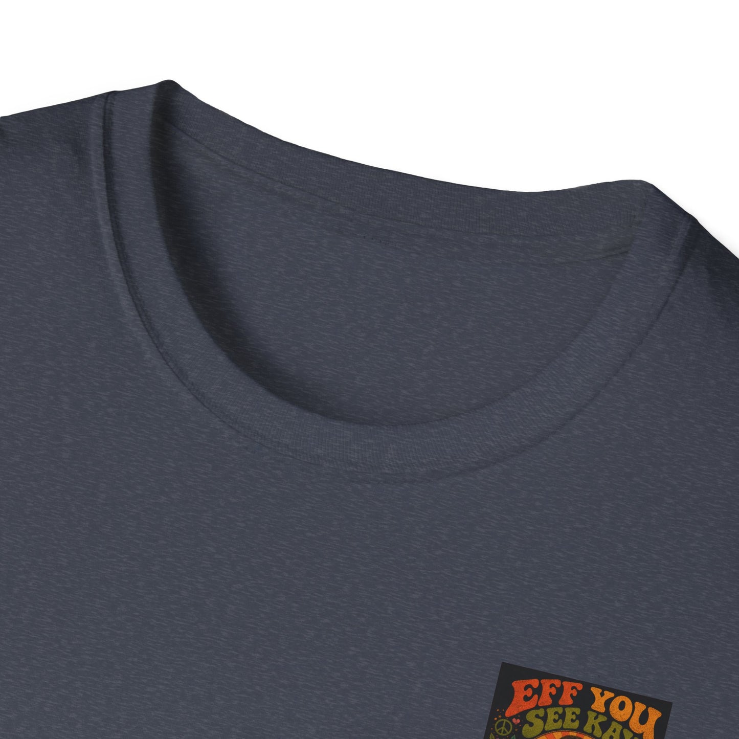 Groovy 'Eff You See Kay' Retro Hippie T-Shirt