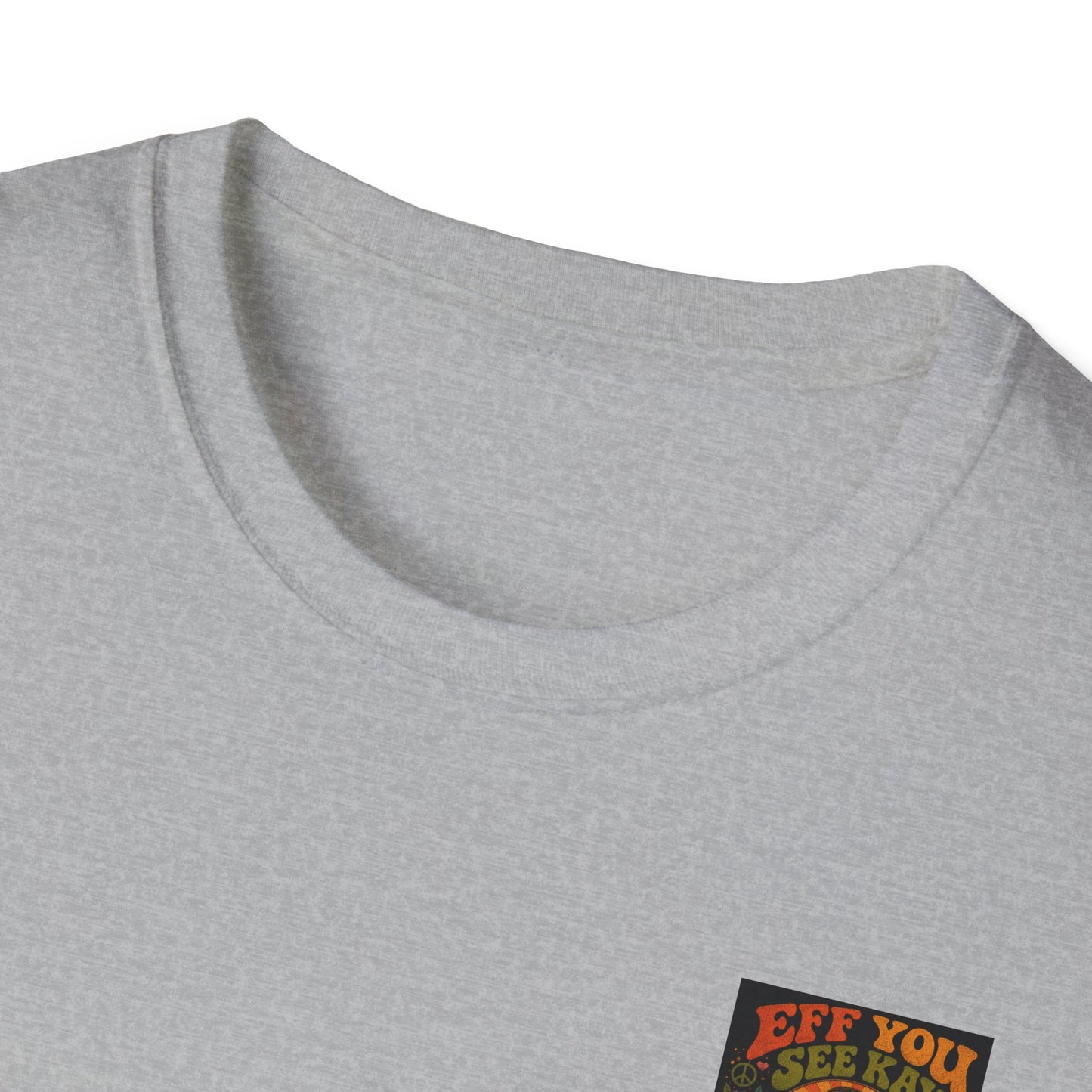 Groovy 'Eff You See Kay' Retro Hippie T-Shirt