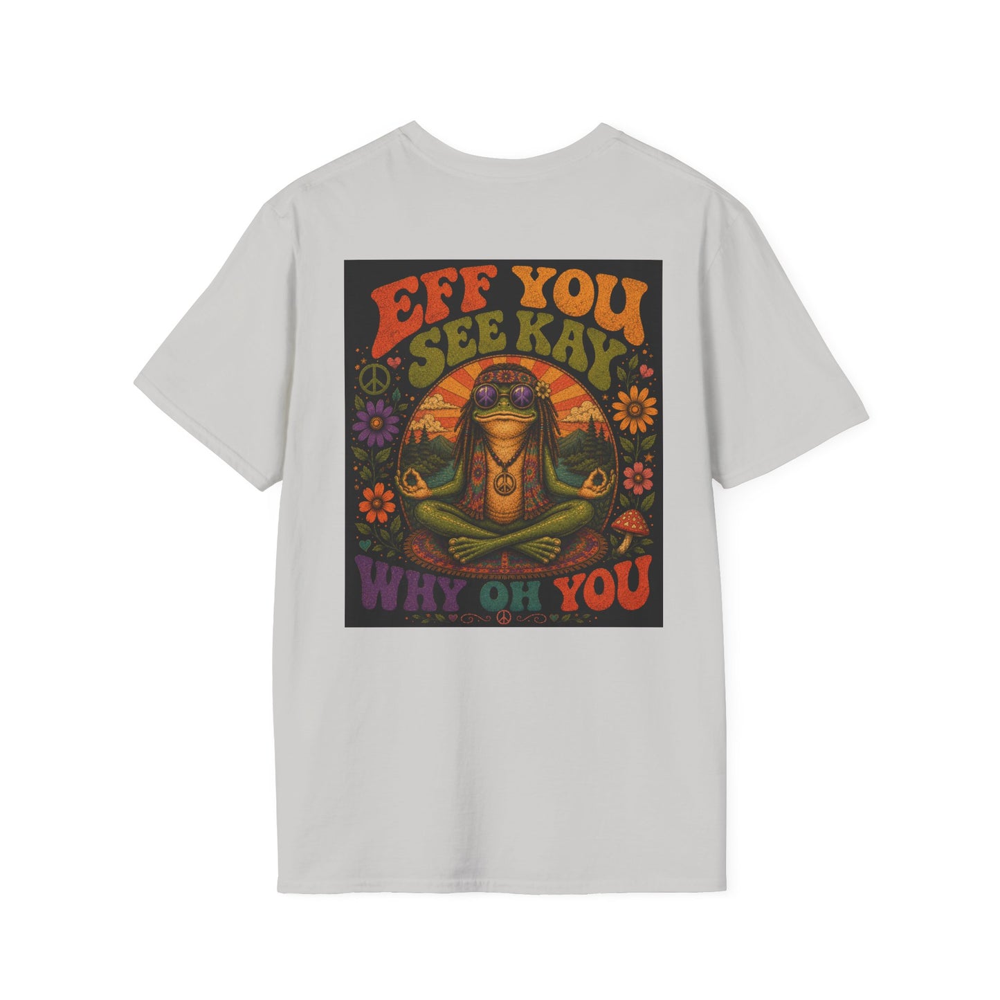 Groovy 'Eff You See Kay' Retro Hippie T-Shirt
