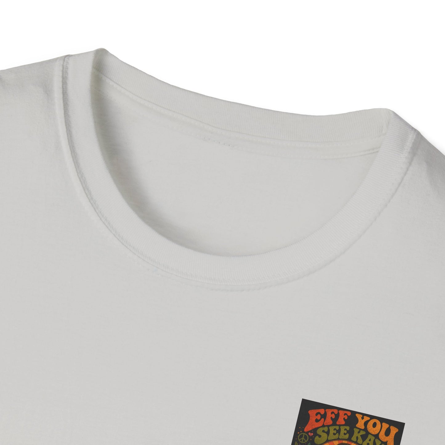 Groovy 'Eff You See Kay' Retro Hippie T-Shirt