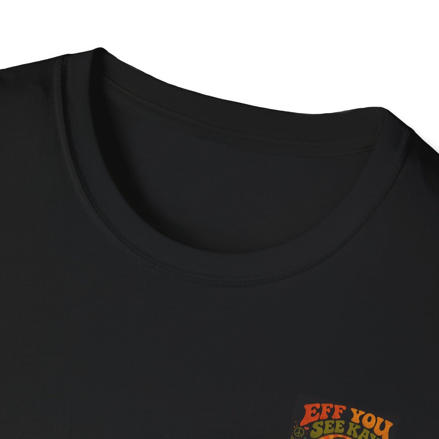 Groovy 'Eff You See Kay' Retro Hippie T-Shirt