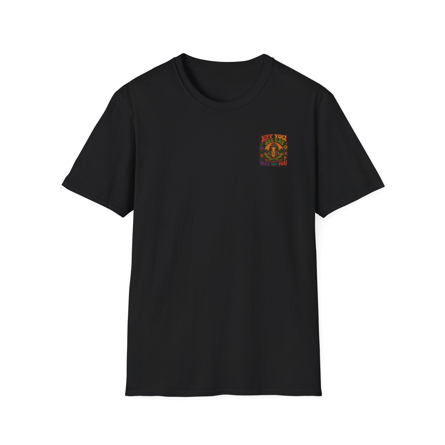 Groovy 'Eff You See Kay' Retro Hippie T-Shirt