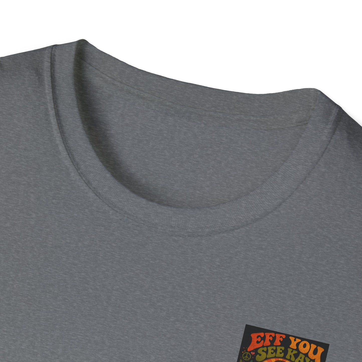 Groovy 'Eff You See Kay' Retro Hippie T-Shirt