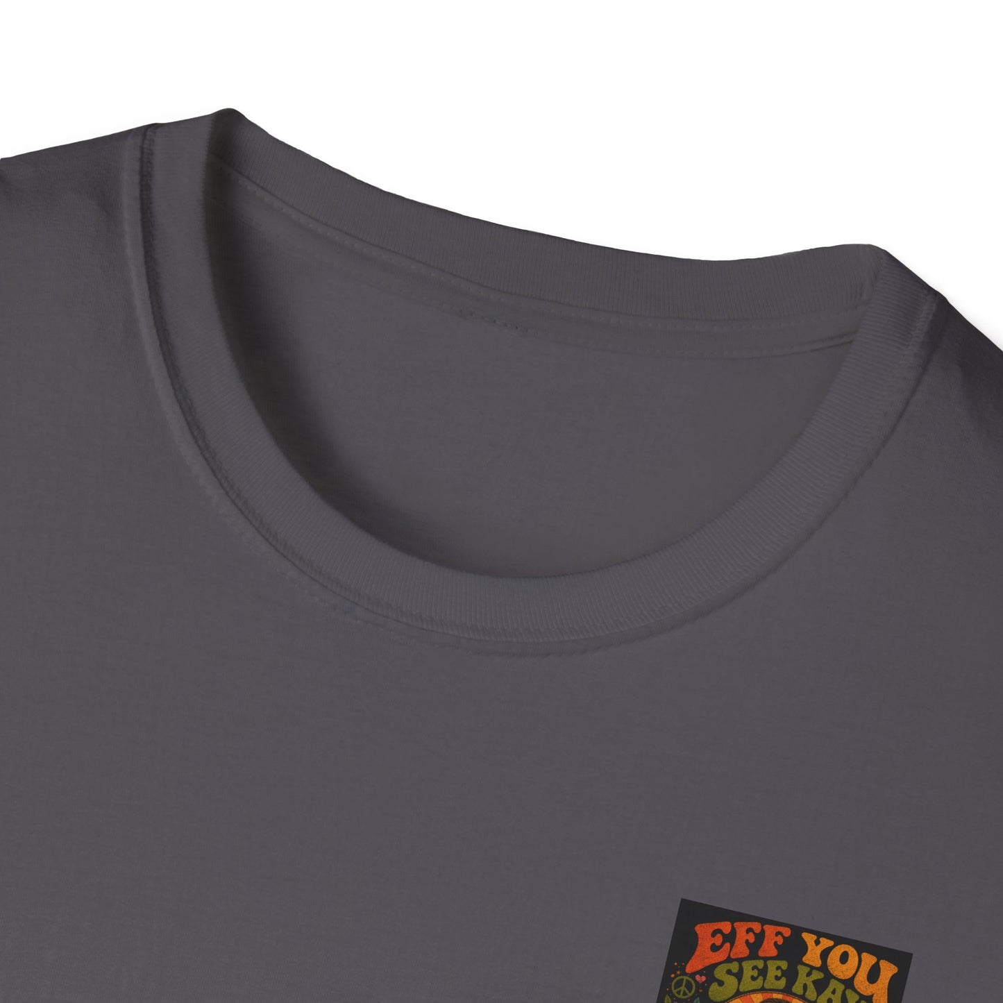 Groovy 'Eff You See Kay' Retro Hippie T-Shirt