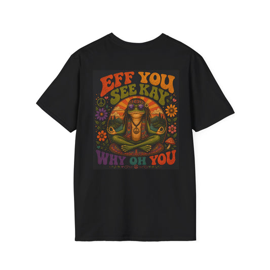 Groovy 'Eff You See Kay' Retro Hippie T-Shirt