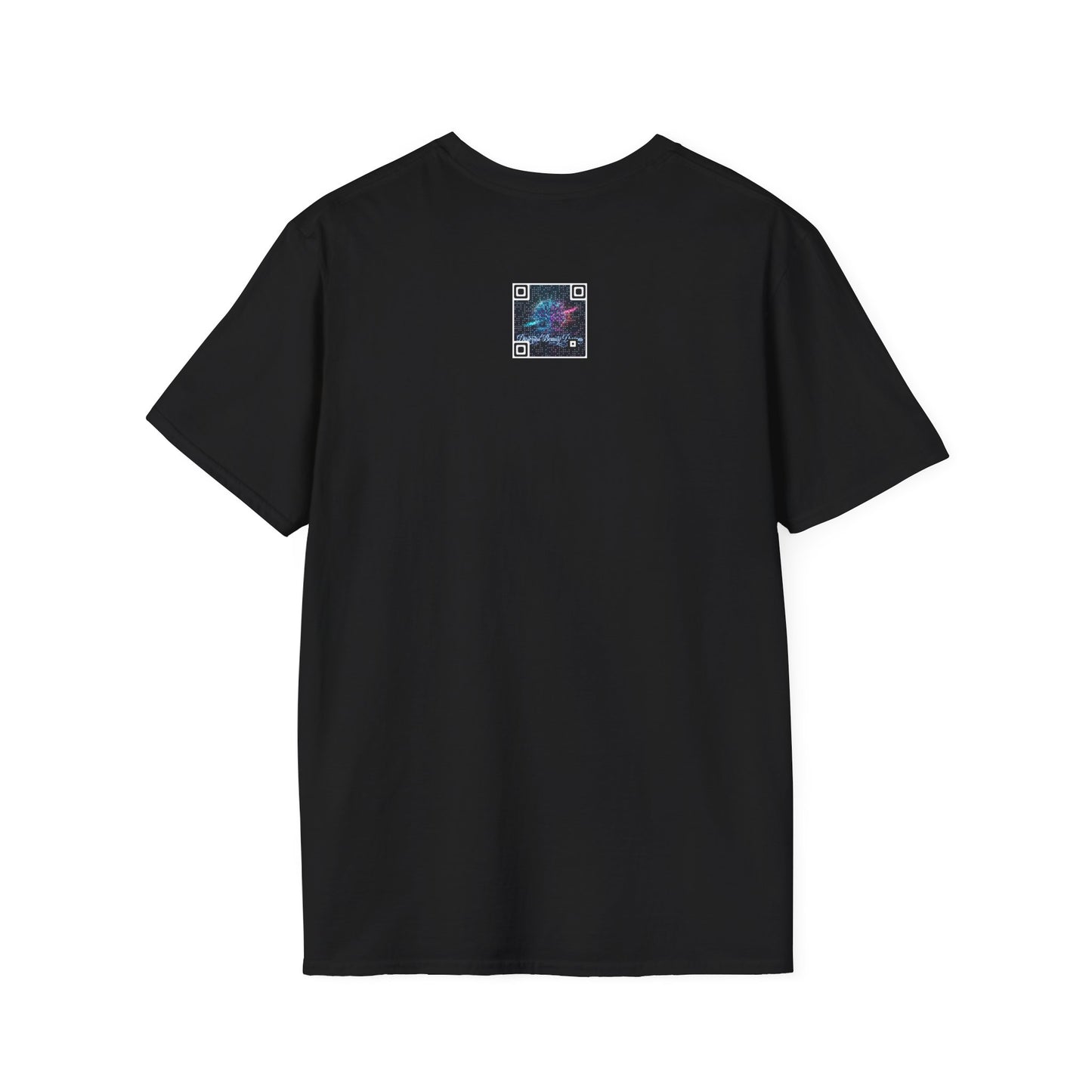 Distorted Beauty Designs Graphic T-Shirt — Retro Neon Aesthetic, Skull & Botanical Art