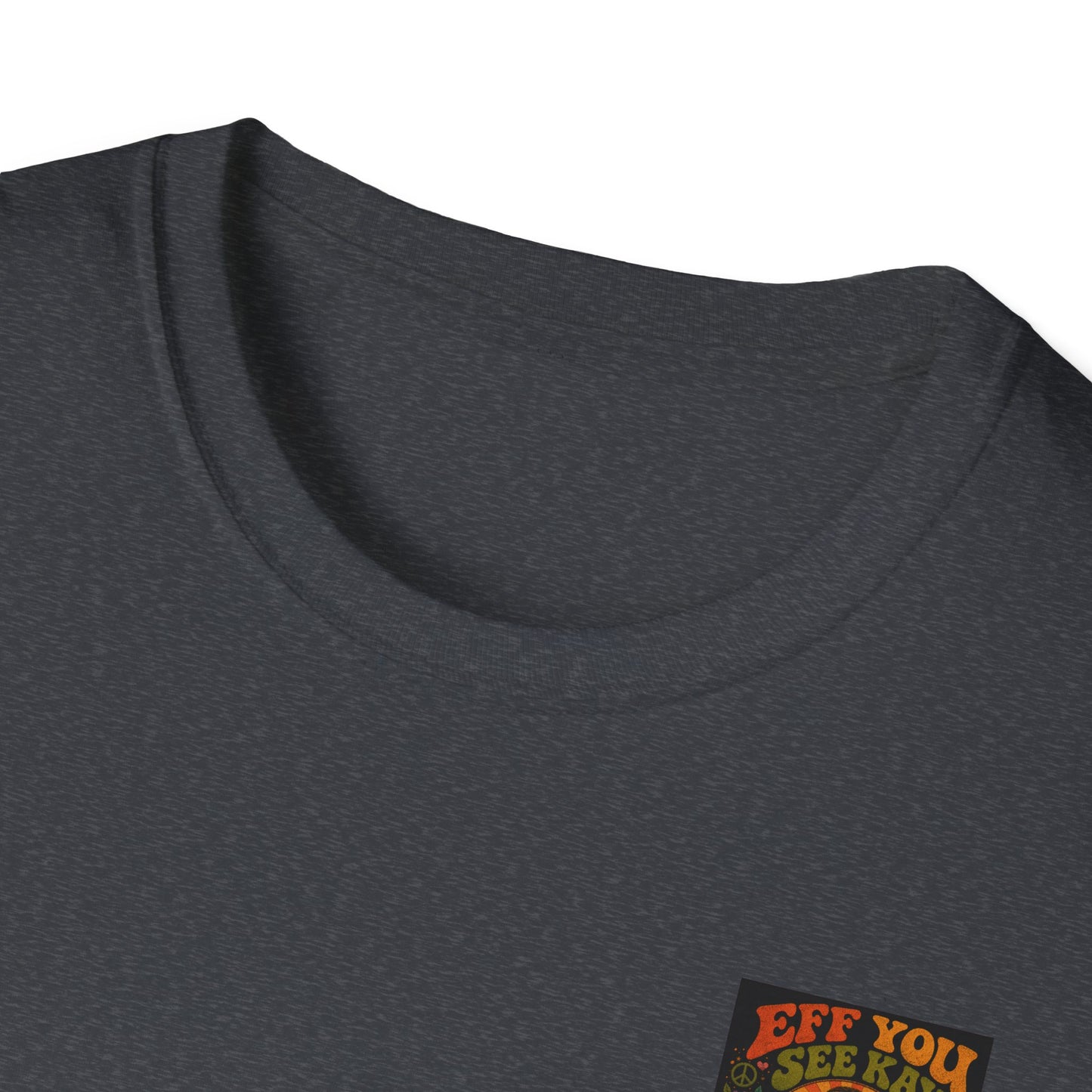 Groovy 'Eff You See Kay' Retro Hippie T-Shirt