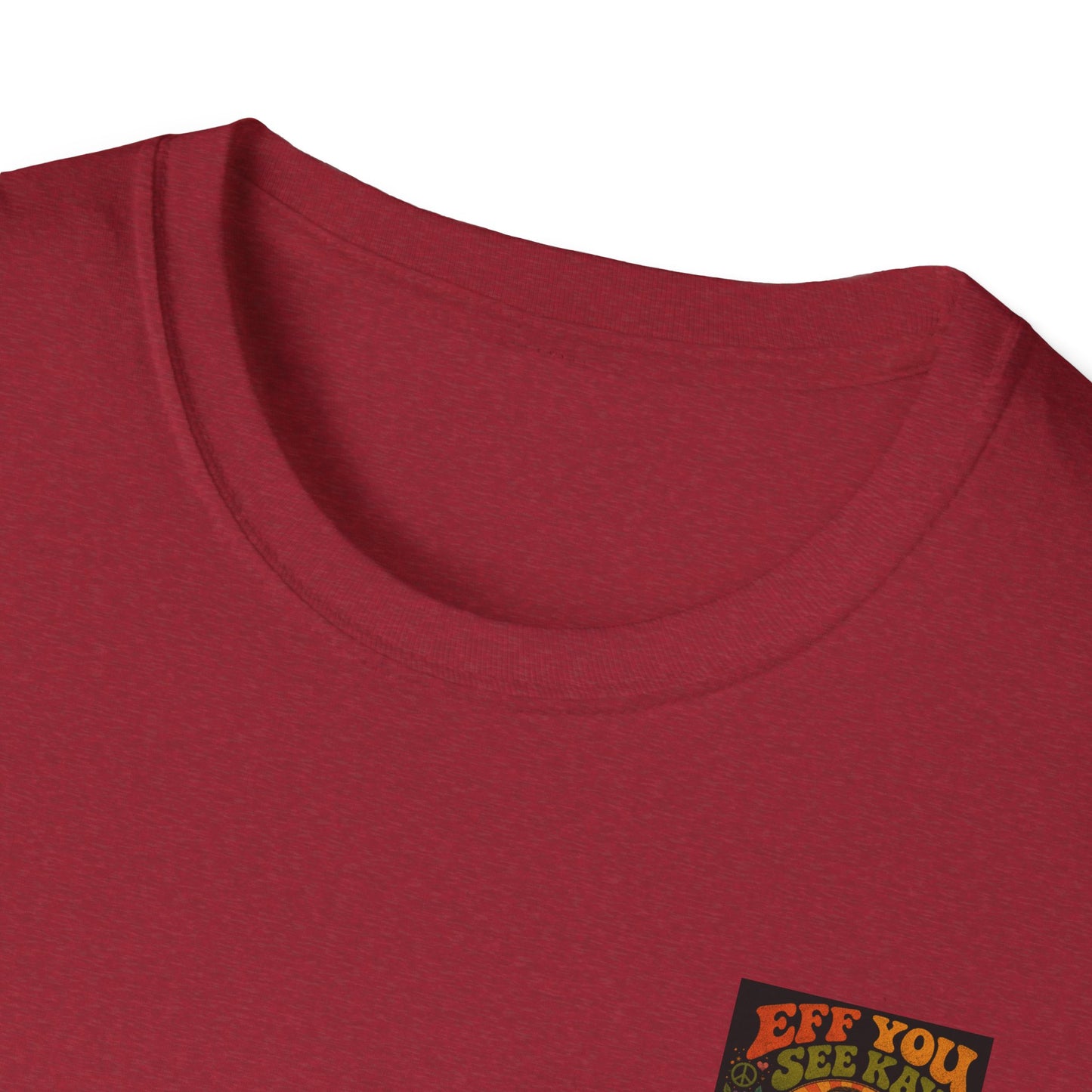 Groovy 'Eff You See Kay' Retro Hippie T-Shirt
