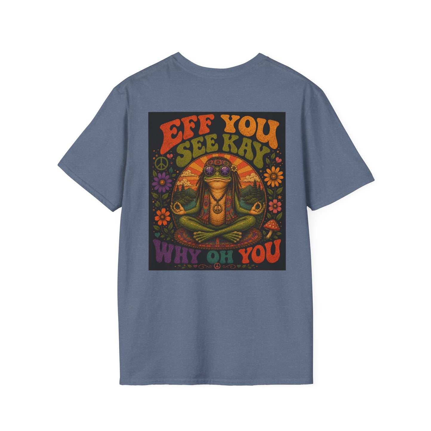 Groovy 'Eff You See Kay' Retro Hippie T-Shirt