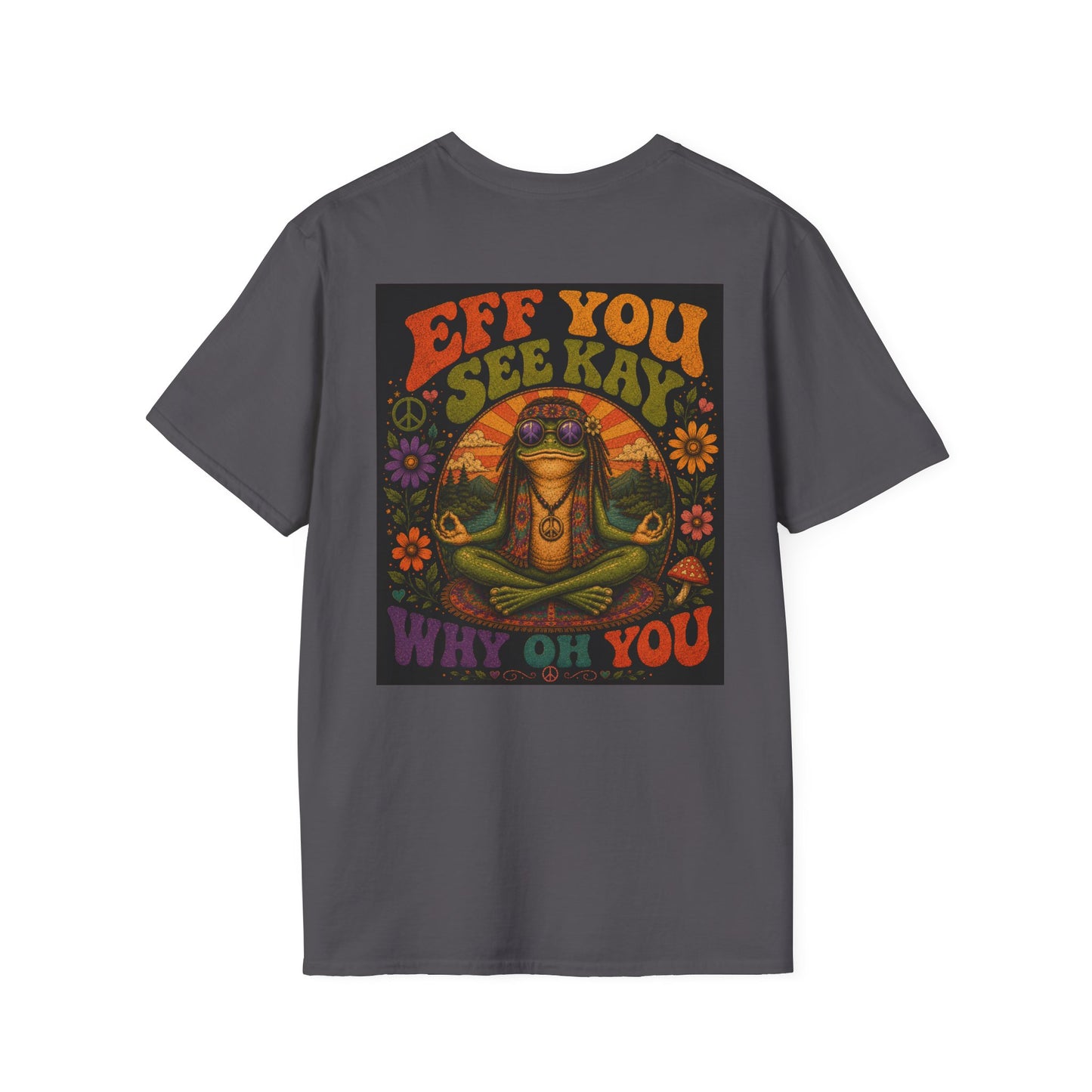 Groovy 'Eff You See Kay' Retro Hippie T-Shirt