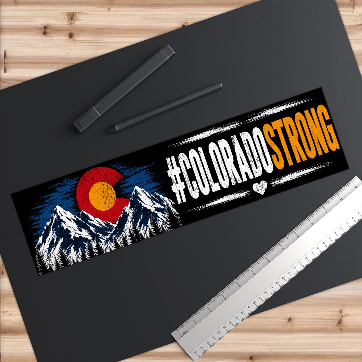#ColoradoStrong Bumper Sticker