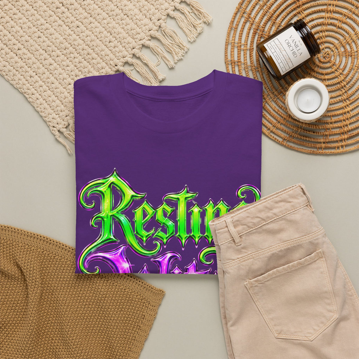 Resting Witch Face T-Shirt — Halloween Gothic Witchy Tee