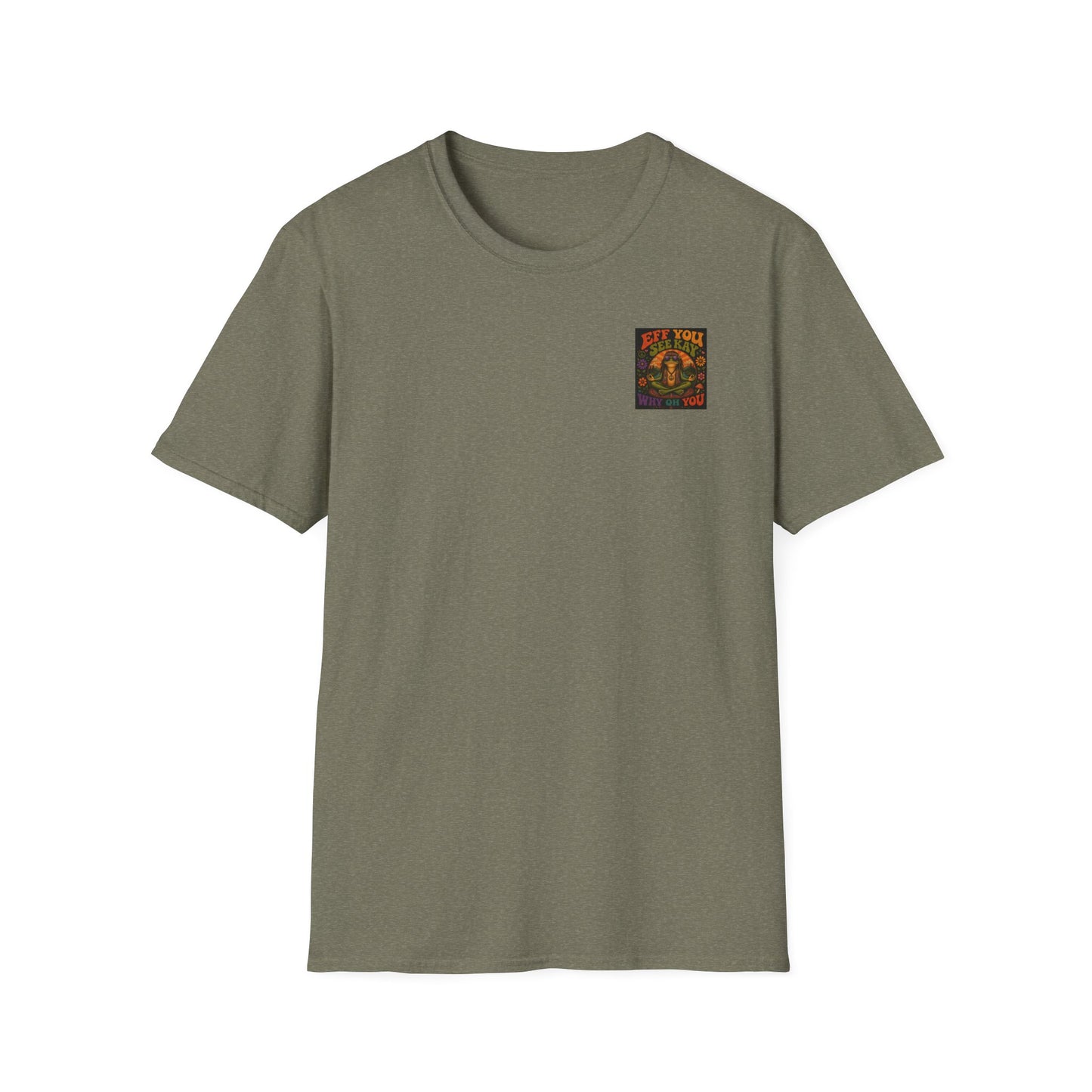 Groovy 'Eff You See Kay' Retro Hippie T-Shirt