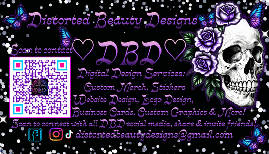 🖤 DOUBLE-SIDED CUSTOM BUSINESS CARDS